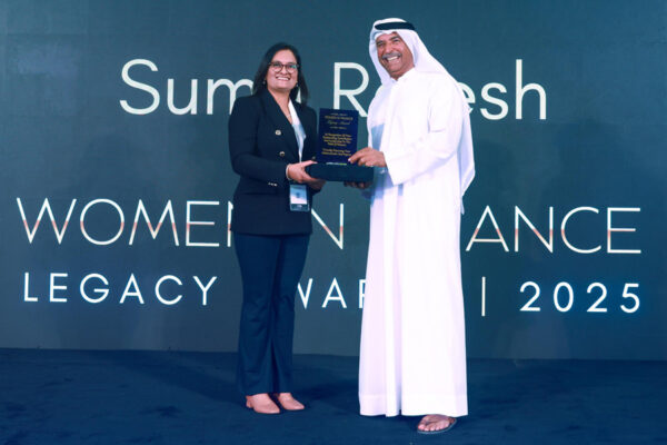 Suma Rajesh Honored with the “Women in Finance Legacy Award” powered by Global FinEXPO Dubai 2025